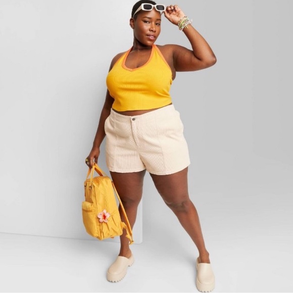 Wild Fable High-Rise Corduroy Shorts - Picture 2 of 6